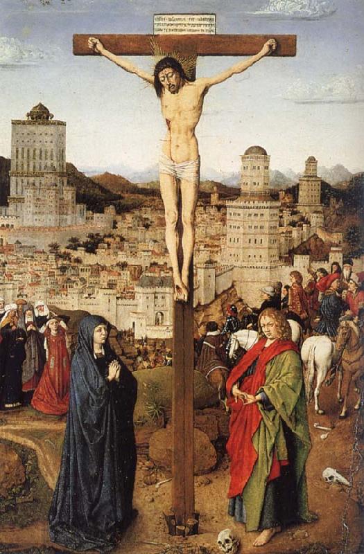 Jan Van Eyck Crucifixion ofChrist Germany oil painting art
